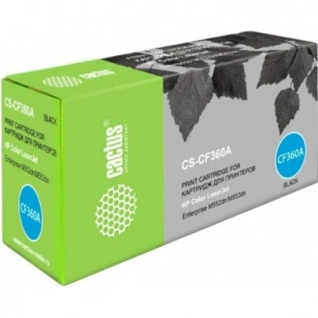 Тонер Картридж Cactus CS-CF360A черный для HP CLJ M552dn/M553dn ...
