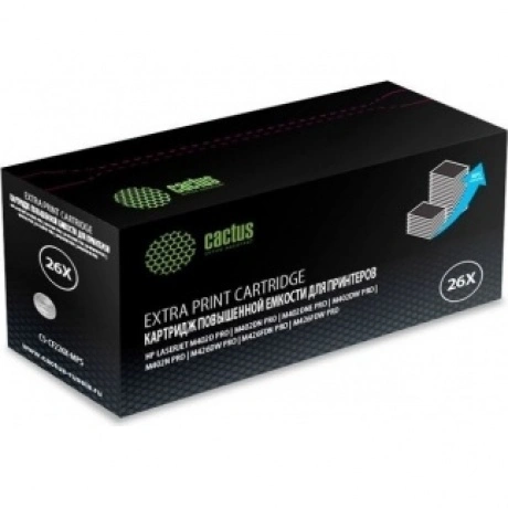 Тонер Картридж Cactus CS-CF226X-MPS черный (12000стр.) для HP LJ...