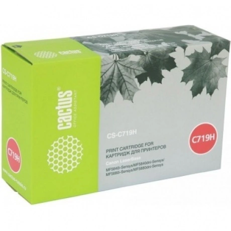 Тонер Картридж Cactus CS-C719H черный для Canon MF5840dni-Sensys...