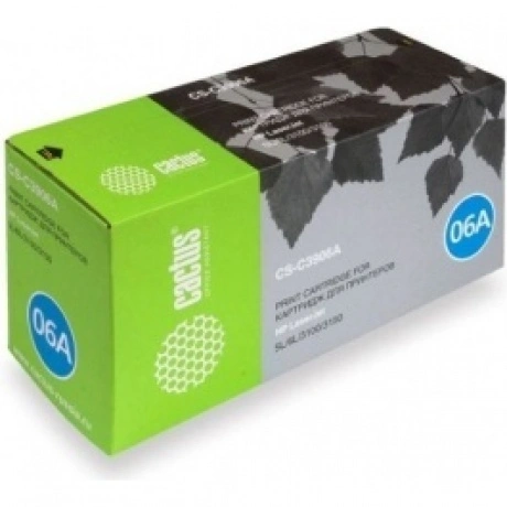 Тонер Картридж Cactus CS-C3906A черный для HP LJ 5L/6L/3100/3150...