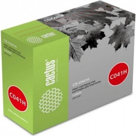 Тонер Картридж Cactus CS-C041H черный (20000стр.) для Canon LBP ...