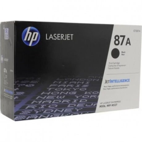 Картридж HP CF287A черный 87A для Enterprise 500 M506 - фото 3