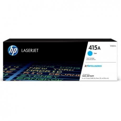 Картридж лазерный HP 415A W2031A голубой (2100стр.) для HP HP LJ...