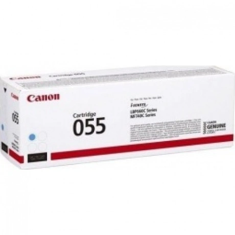 Картридж лазерный Canon 055 C 3015C002 голубой (2100стр.) для Ca...