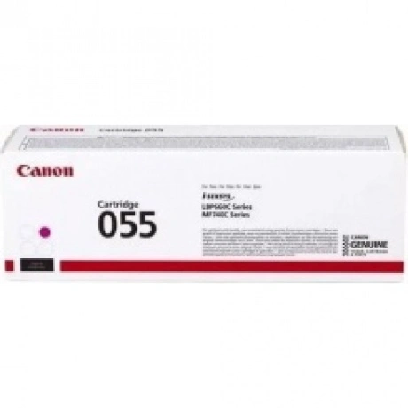 Картридж лазерный Canon 055 M 3014C002 пурпурный (2100стр.) для ...