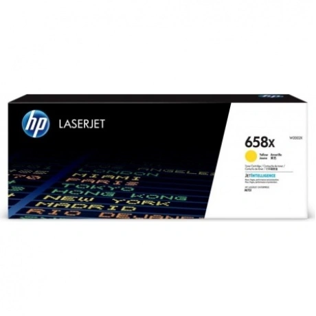 Картридж лазерный HP 658X W2002X желтый (28000стр.) для HP CLJ E...