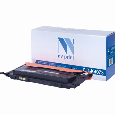 Картридж NV Print CLT-K407S Black для Samsung CLP-320/320N/325/3...