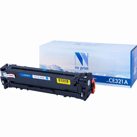 Картридж NV Print CE321A Cyan для Нewlett-Packard  LJ Color CP15...