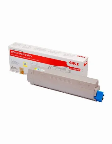 Тонер-картридж OKI MC853/MC873 (желтый 7,3К)
