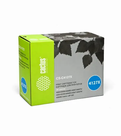 Картридж лазерный Cactus CS-C4127X черный (10000стр.) для HP LJ ...