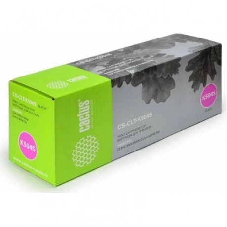 Картридж лазерный Cactus CS-CLT-K504S черный (2500стр.) для Sams...
