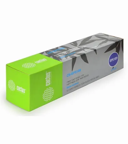 Картридж лазерный Cactus CS-EPS189 голубой (4000стр.) для Epson ...