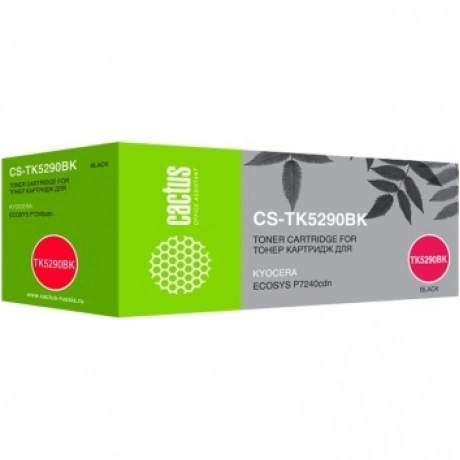 Картридж лазерный Cactus CS-TK5290BK черный (17000стр.) для Kyoc...