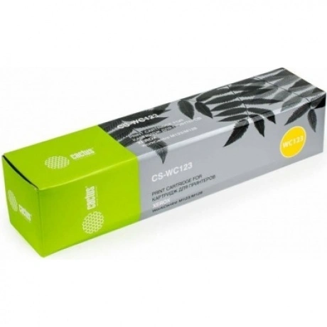 Картридж лазерный Cactus CS-WC123 006R01182 черный (30000стр.) д...