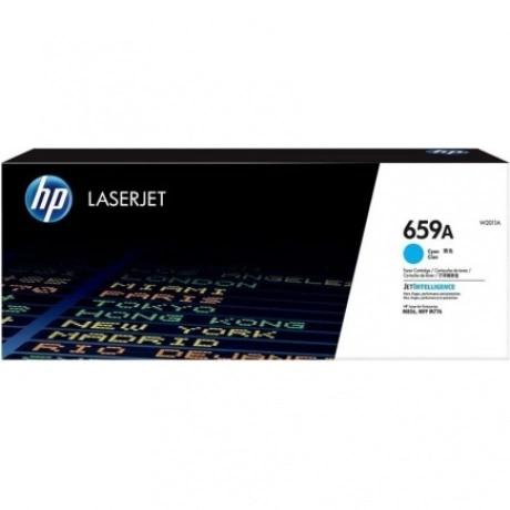 Картридж лазерный HP 659A W2011A голубой