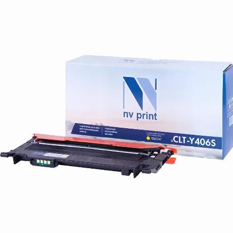 Картридж лазерный NV Print NV-CLTY406SY Yellow