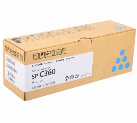 Принт-картридж тип SP C360X голубой (9K, только для МФУ) Ricoh S...