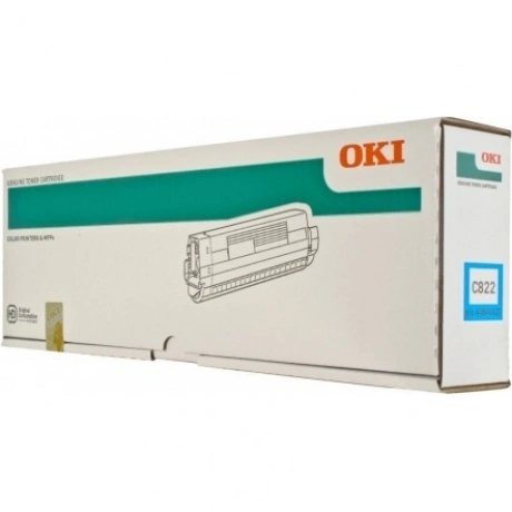Тонер-картридж Oki C822 7.3К (cyan)