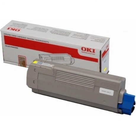 Тонер-картридж Oki C612 6K (yellow)