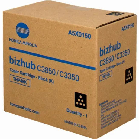 Тонер Konica-Minolta bizhub C3350/C3850 черный TNP-48K