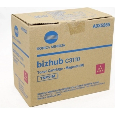 Тонер Konica-Minolta bizhub C3110 красный TNP-51M