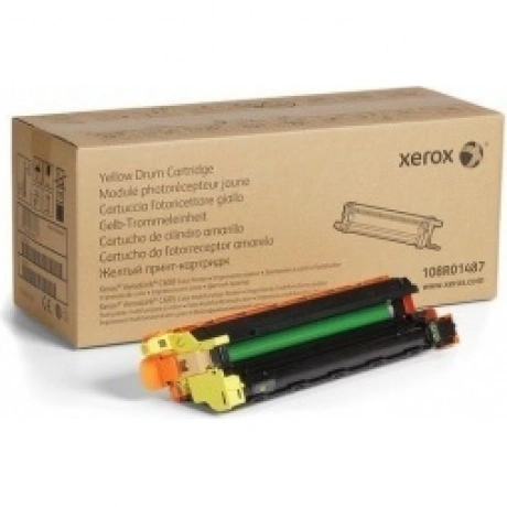 Драм-картридж XEROX VersaLink C600/C605 желтый (40K) (108R01487/...