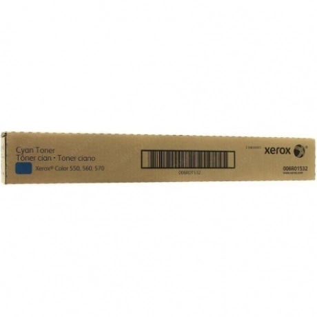 Тонер-картридж XEROX Colour 550 голубой (34K) (006R01532)