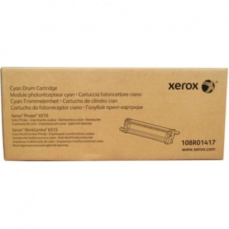 Драм-картридж XEROX Phaser 6510/WC 6515 голубой (48K) (108R01417...