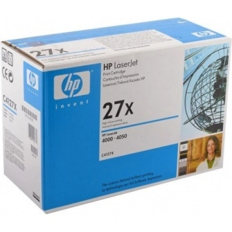 Тонер-картридж HP № 27X black для HP LJ 4000/N/TN/4050/N/TN (100...