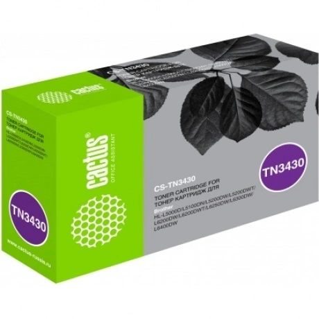 Картридж лазерный Cactus CS-TN3430 Black