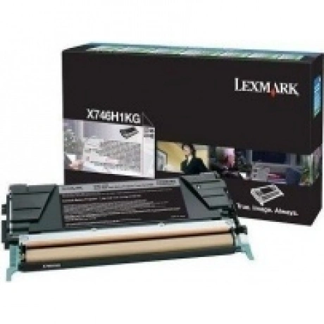 Картридж лазерный Lexmark X746H1KG черный