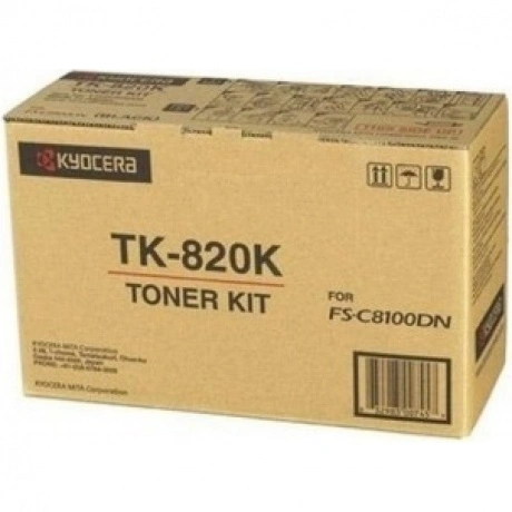 Тонер-картридж Kyocera TK-820K (1T02HP0EU0) Black