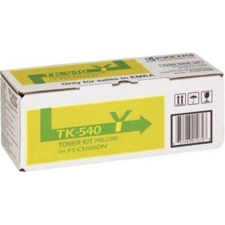 Тонер-картридж Kyocera TK-540Y (1T02HLAEU0) Yellow