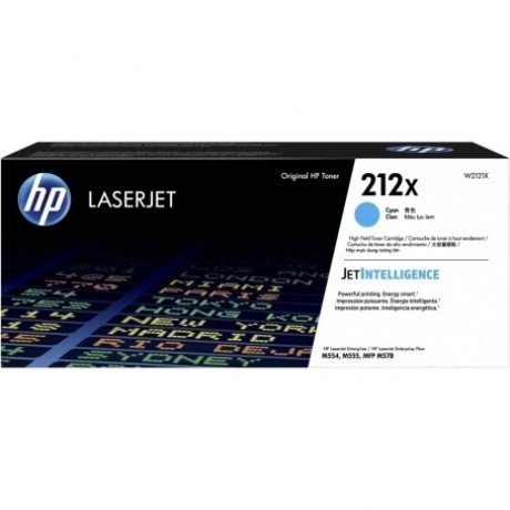 Картридж лазерный HP 212X W2121X голубой