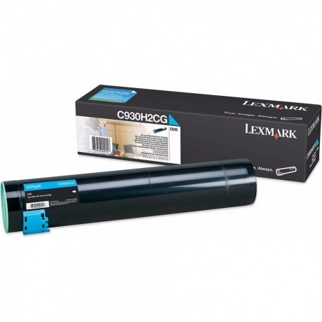 Картридж лазерный Lexmark C930H2CG голубой