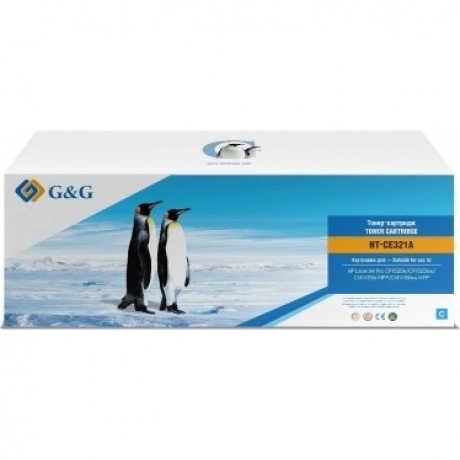 Картридж лазерный G&G NT-CE321A голубой (1300стр.) для HP LJ Pro...