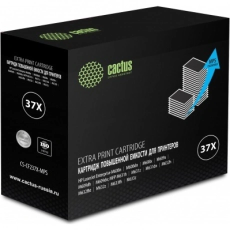 Картридж лазерный Cactus CS-CF237X-MPS черный (50000стр.) для HP...