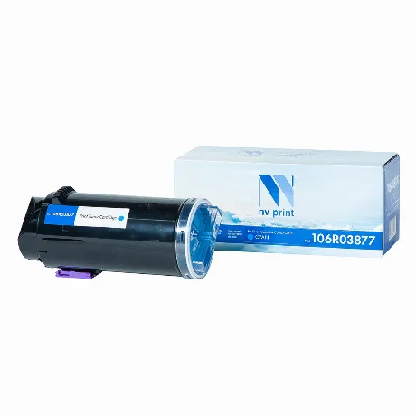 Тонер-картридж NVP совместимый NV-106R03877 Cyan для Xerox Versa...