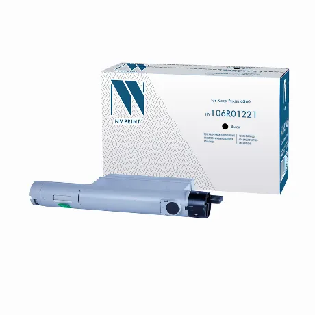 Картридж NVP совместимый NV-106R01221 Black для Xerox Phaser 636...