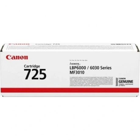 Картридж лазерный Canon CRG 725  черный для Canon LBP6000/LBP602...