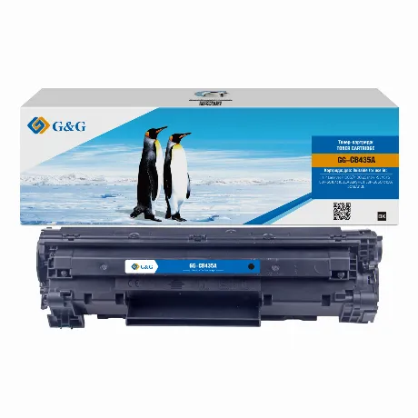 Картридж G&G, аналог HP CB435A/ Canon 712 1.5k с чипом
