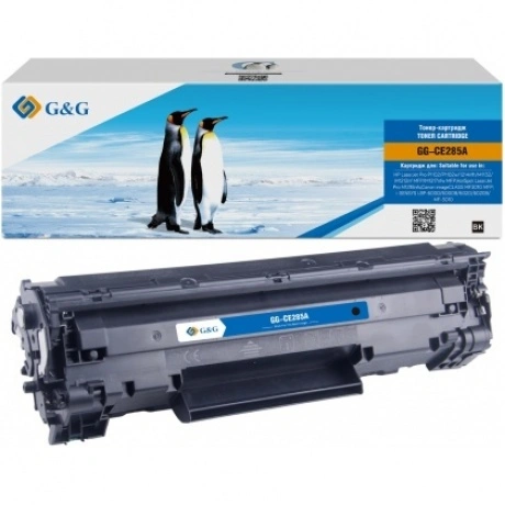 Картридж G&G HP CE285A/ Canon 725 1.6k с чипом