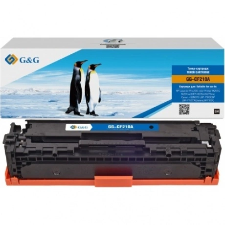 Картридж G&G HP CF210A/131A/ Canon 131BK/731BK/331BK черный 1.6k...