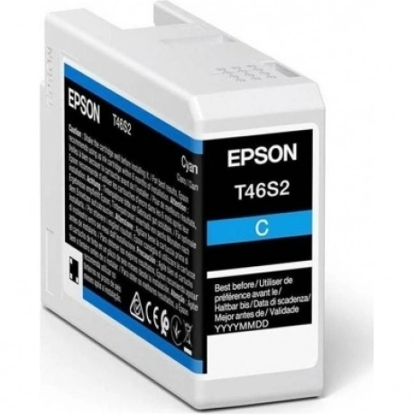 Картридж EPSON C13T46S200 T46S голубой для SC-P700