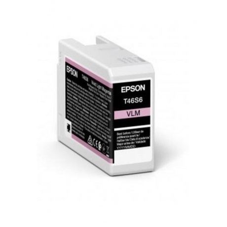 Картридж EPSON C13T46S600 T46S светло-пурпурный  для SC-P700