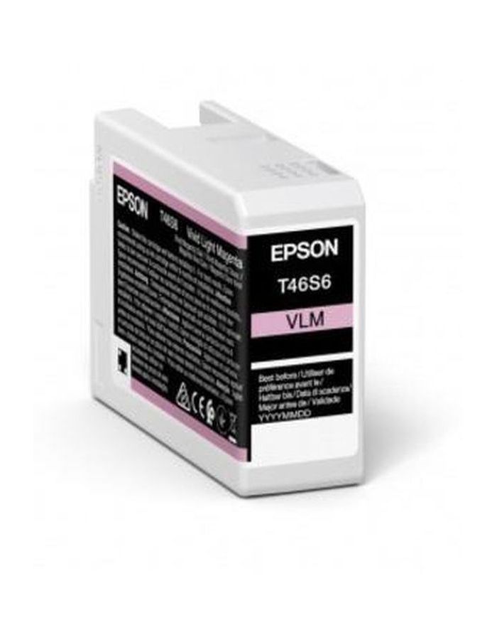 Картридж EPSON C13T46S600 T46S светло-пурпурный  для SC-P700