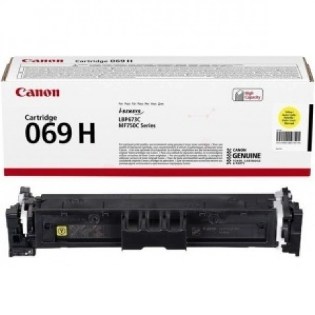 Картридж лазерный Canon 069HY 5095C002/004 желтый (5500стр.) для...