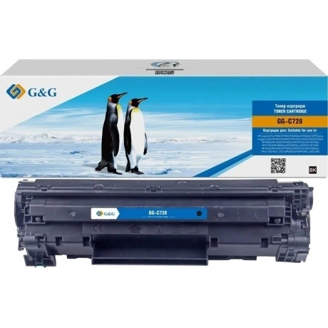 Картридж лазерный G&G GG-C728 черный (2100стр.) для Canon i-Sens...
