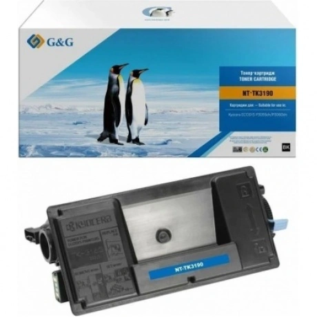 Картридж лазерный G&G GG-TK3190 черный (25000стр.) для Kyocera E...