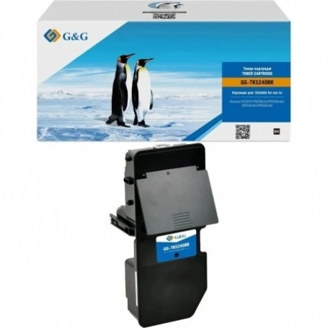 Картридж лазерный G&G GG-TK5240BK черный (4000стр.) для Kyocera ...